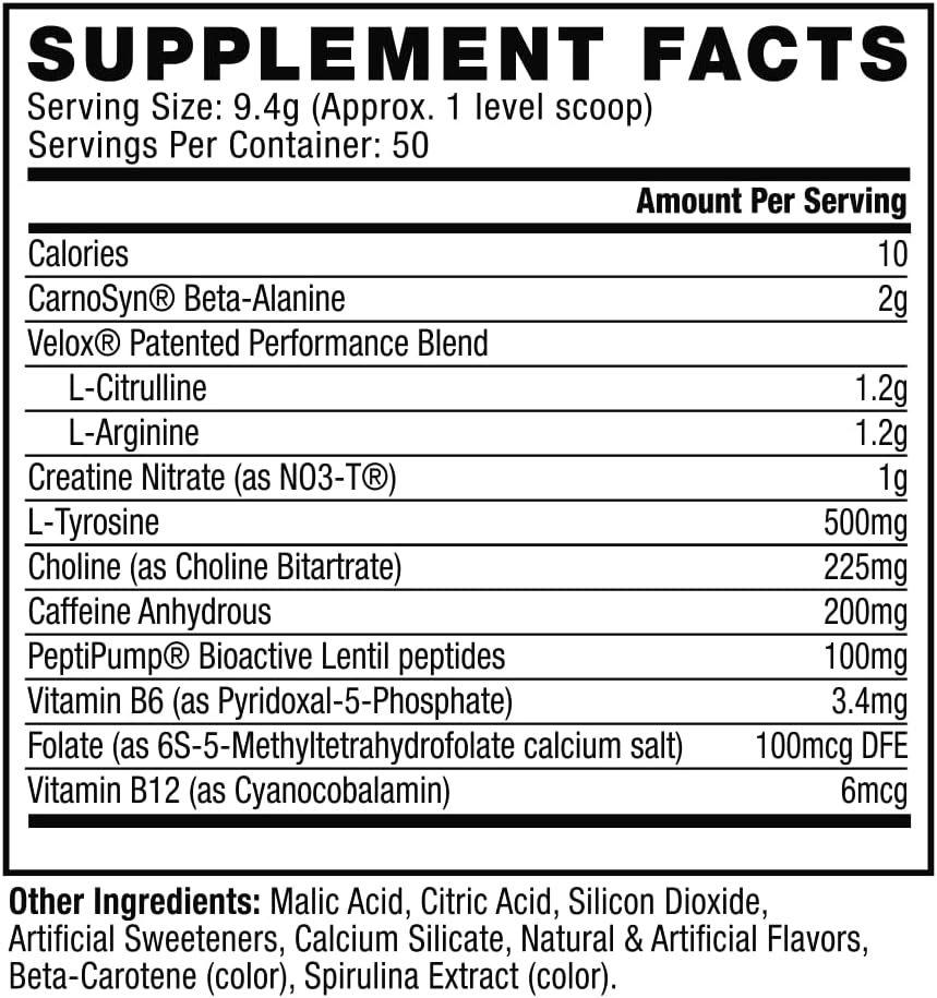Cellucor C4 Original Pre Workout Powder - Sour Green Apple - 50 servings - Image 7