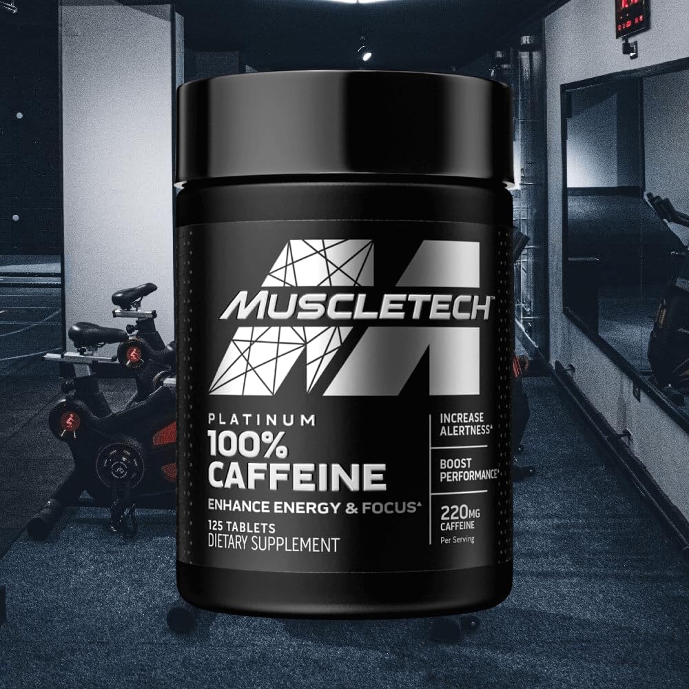 MuscleTech 100% Caffeine Energy Supplements | PreWorkout Mental Focus + Energy Supplement - Image 2