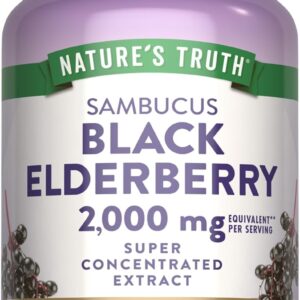 Nature's Truth Black Elderberry 2000 mg 100s
