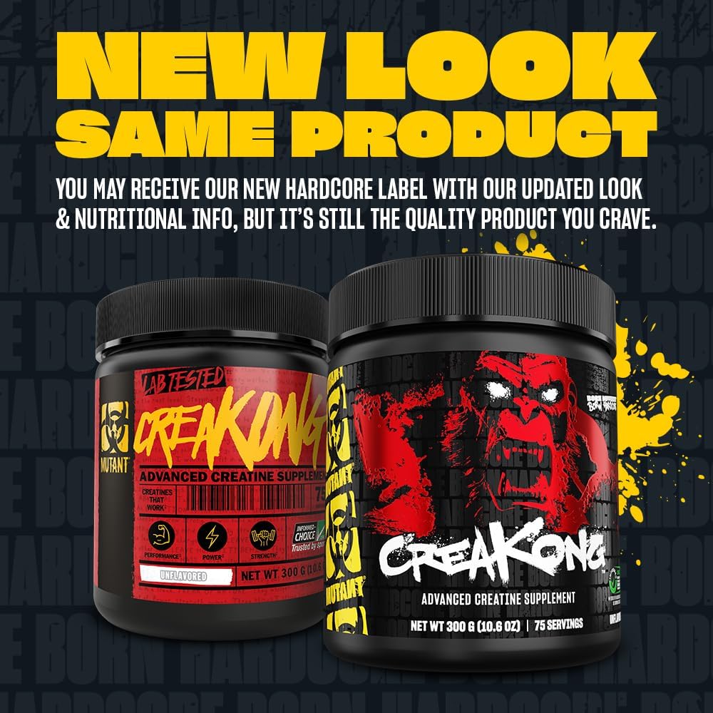 Mutant CREAKONG ? Advanced Creatine Supplement with Triple Creatine Blend for Muscle Strength, Size & Performance - Image 2