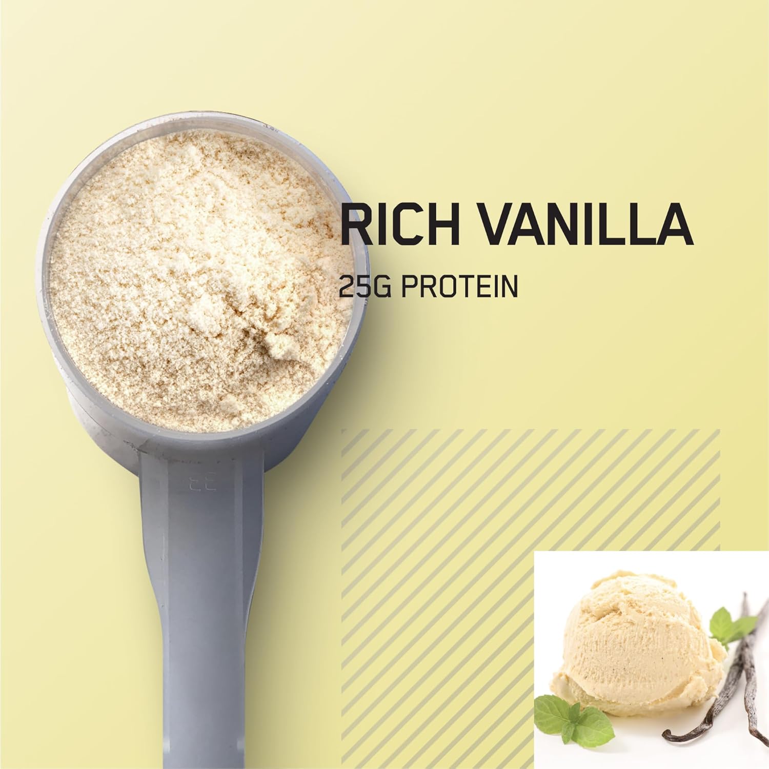 Optimum Nutrition (ON) Gold Standard 100% Isolate, 25 Grams of Protein, Hydrolyzed and Ultra-Filtered Whey Protein Isolate - Image 2