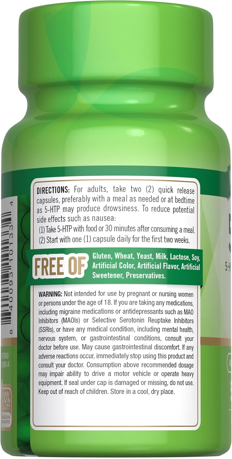 Nature's Truth 5 HTP 200 mg - Image 7