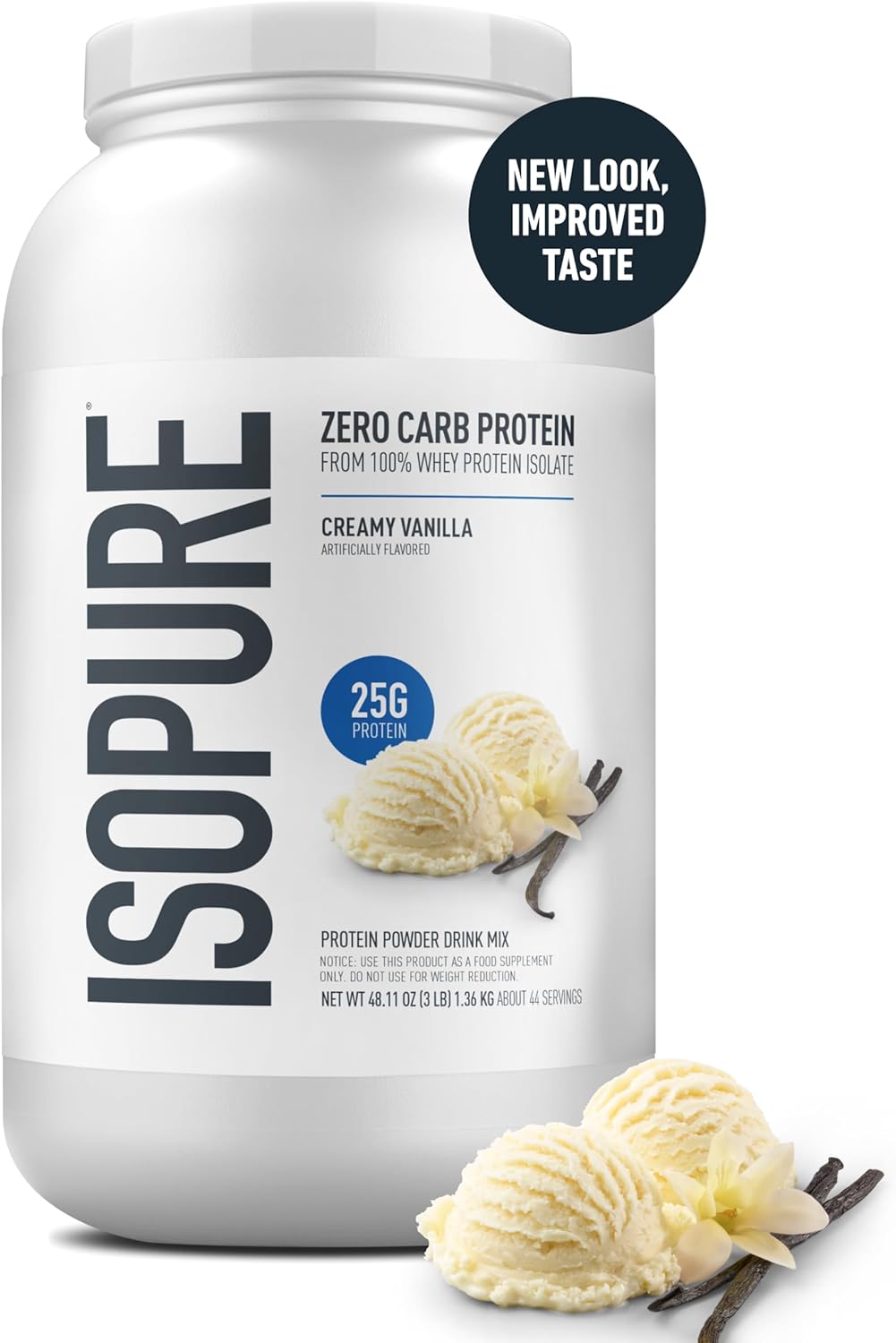 Isopure Zero Carb Keto Protein Powder 3lbs - Image 2