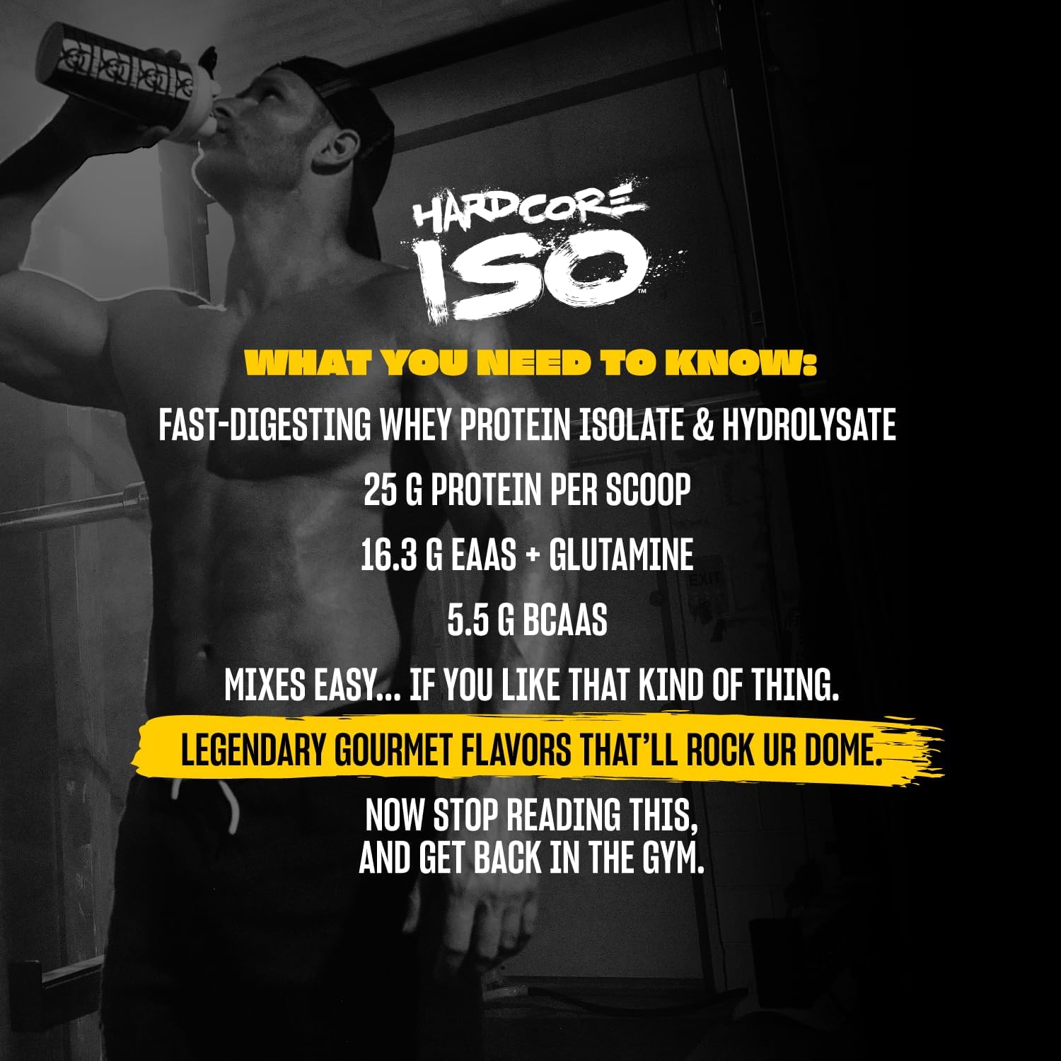Mutant Hardcore ISO Whey Protein Powder Acts Fast to Help Recover, Build Muscle, Bulk and Strength - Image 4