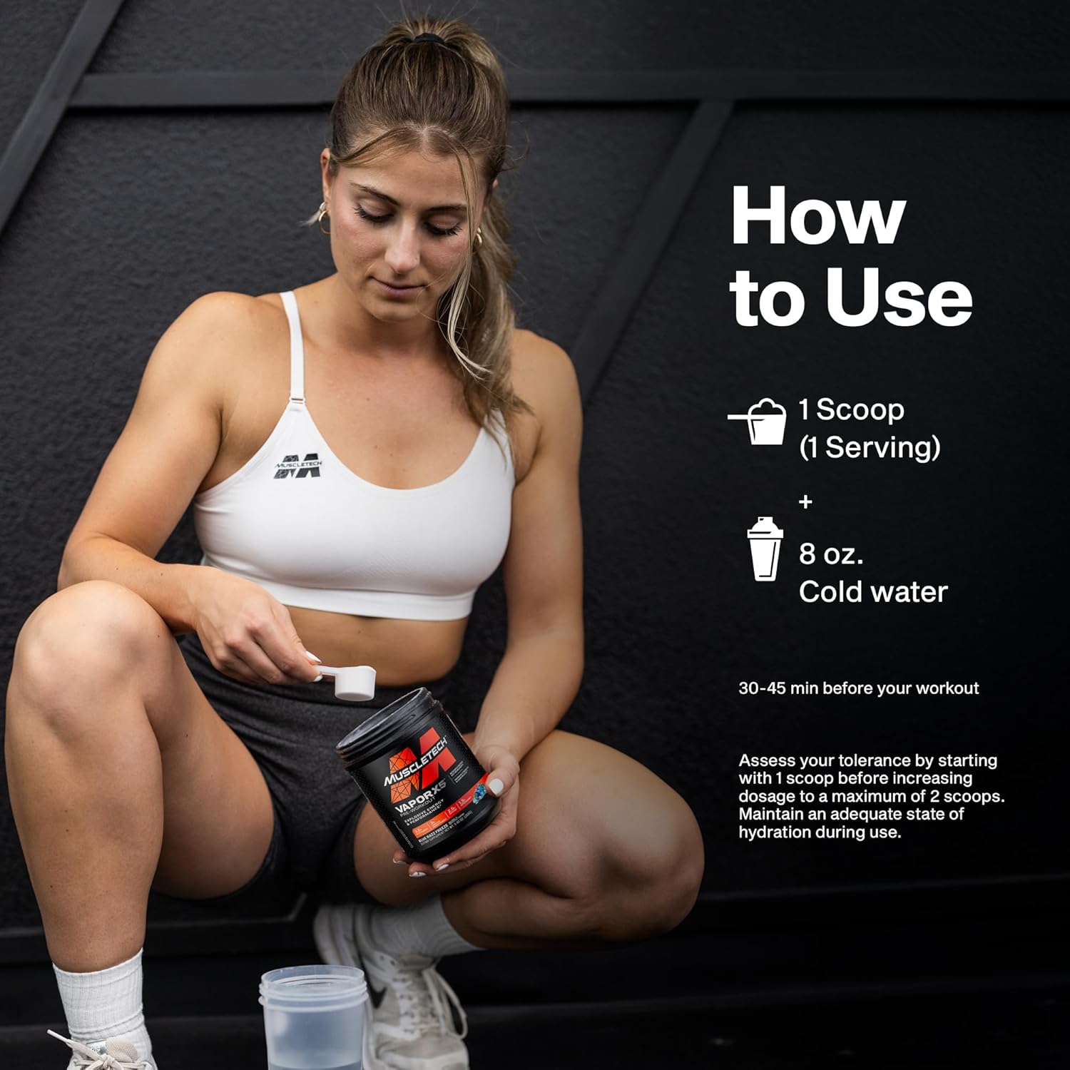 MuscleTech Pre-Workout Powder, Vapor X5 - Sports Nutrition Muscle Building Supplements for Women & Men - Intense Muscle Pump Energy Powder Drink Mix - Image 5