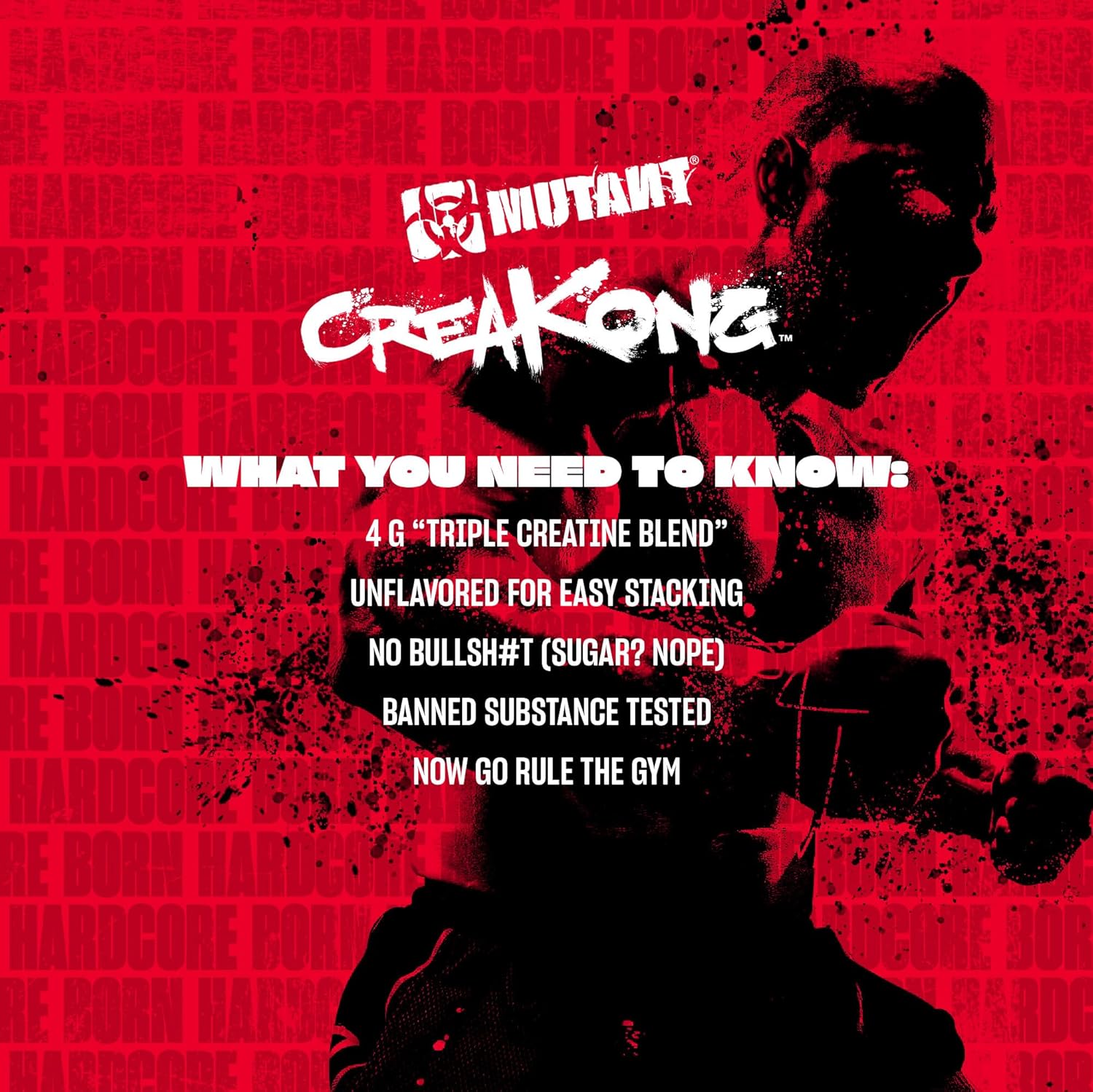 Mutant CREAKONG ? Advanced Creatine Supplement with Triple Creatine Blend for Muscle Strength, Size & Performance - Image 5