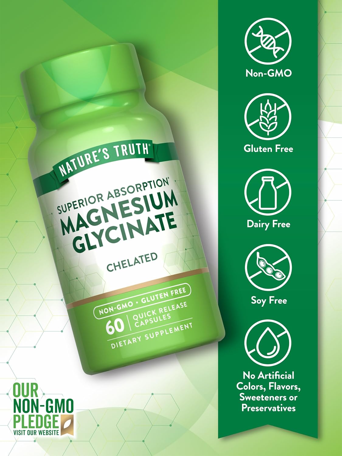 Nature's Truth Magnesium Glycinate - Image 3