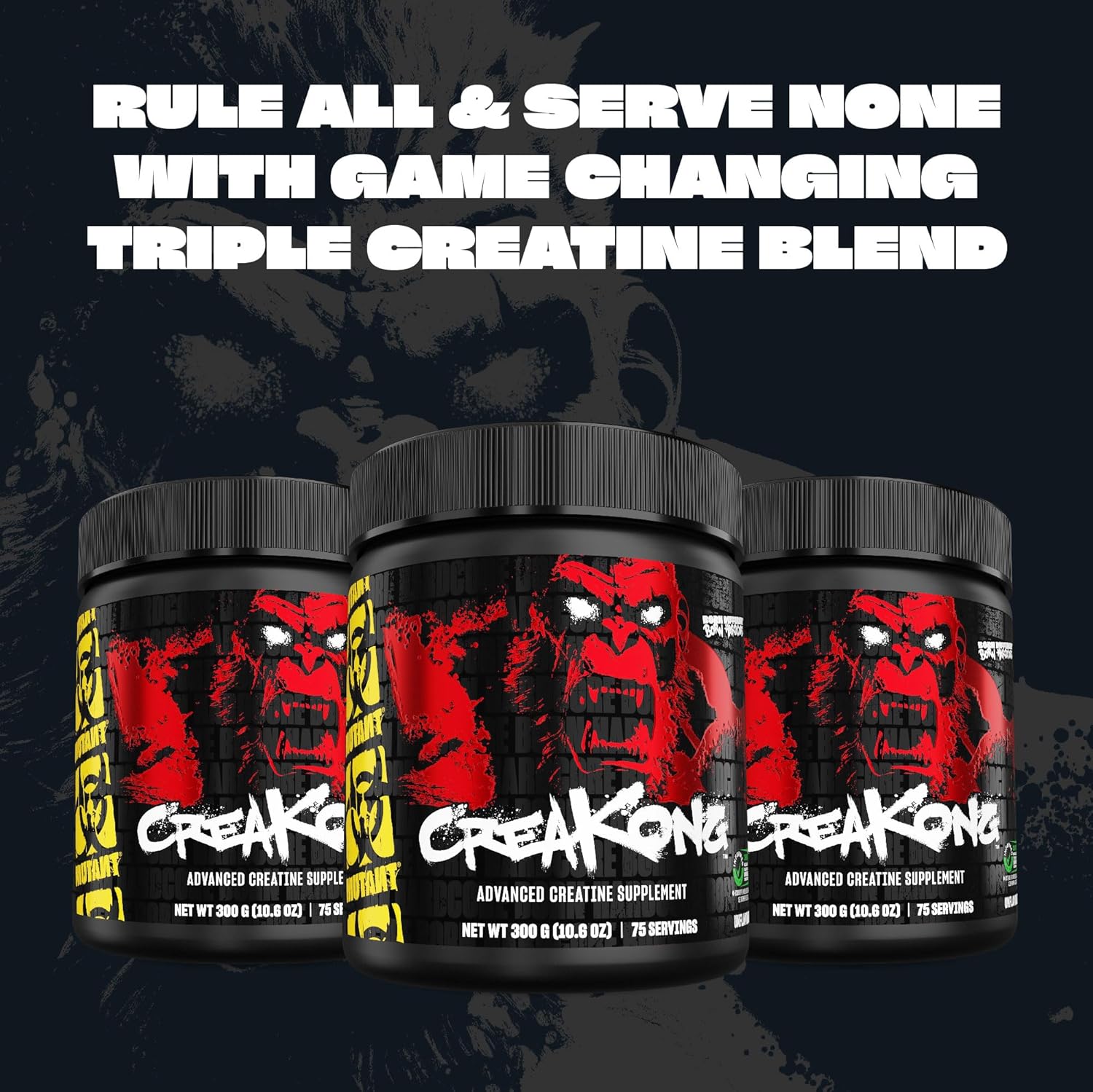 Mutant CREAKONG ? Advanced Creatine Supplement with Triple Creatine Blend for Muscle Strength, Size & Performance - Image 6