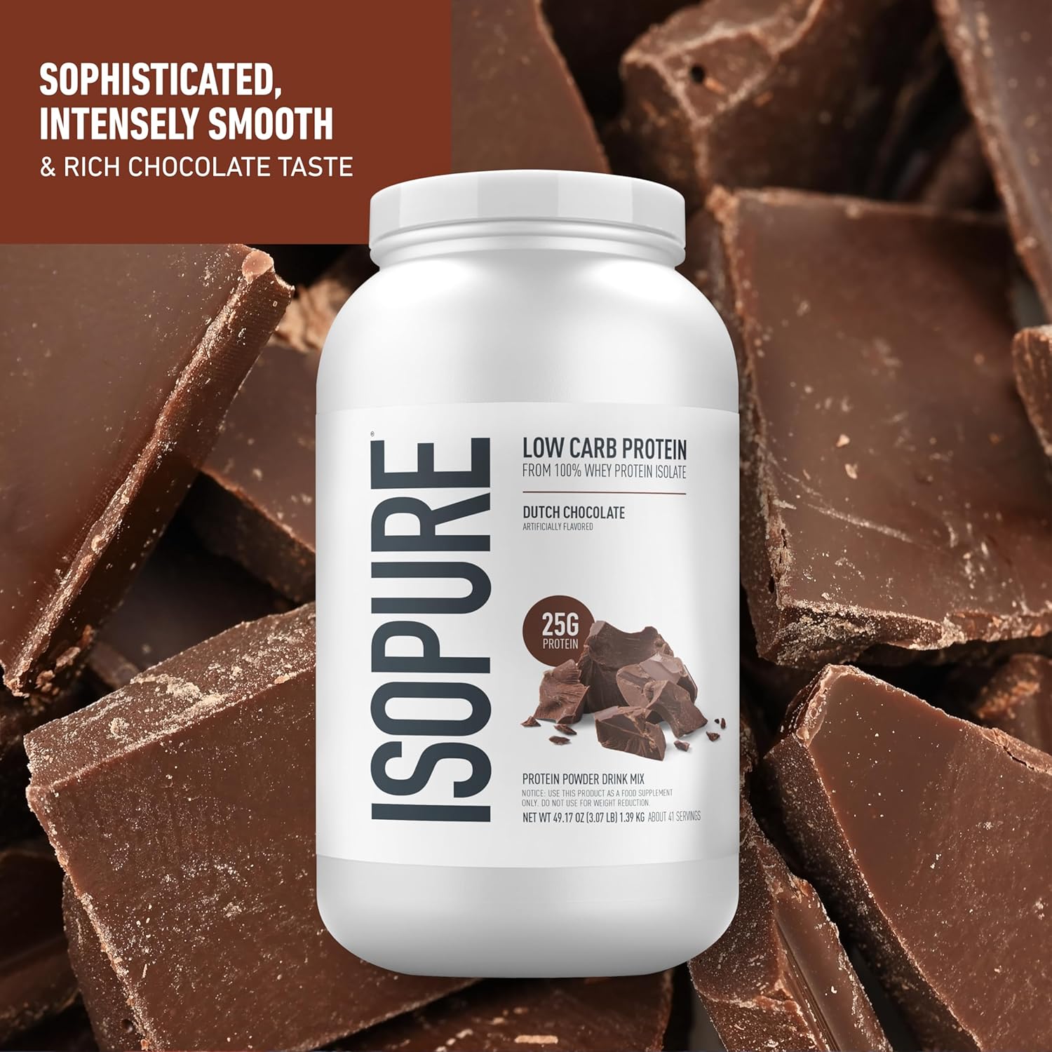 ISOPURE Low Carb Protein 3lbs - Image 3