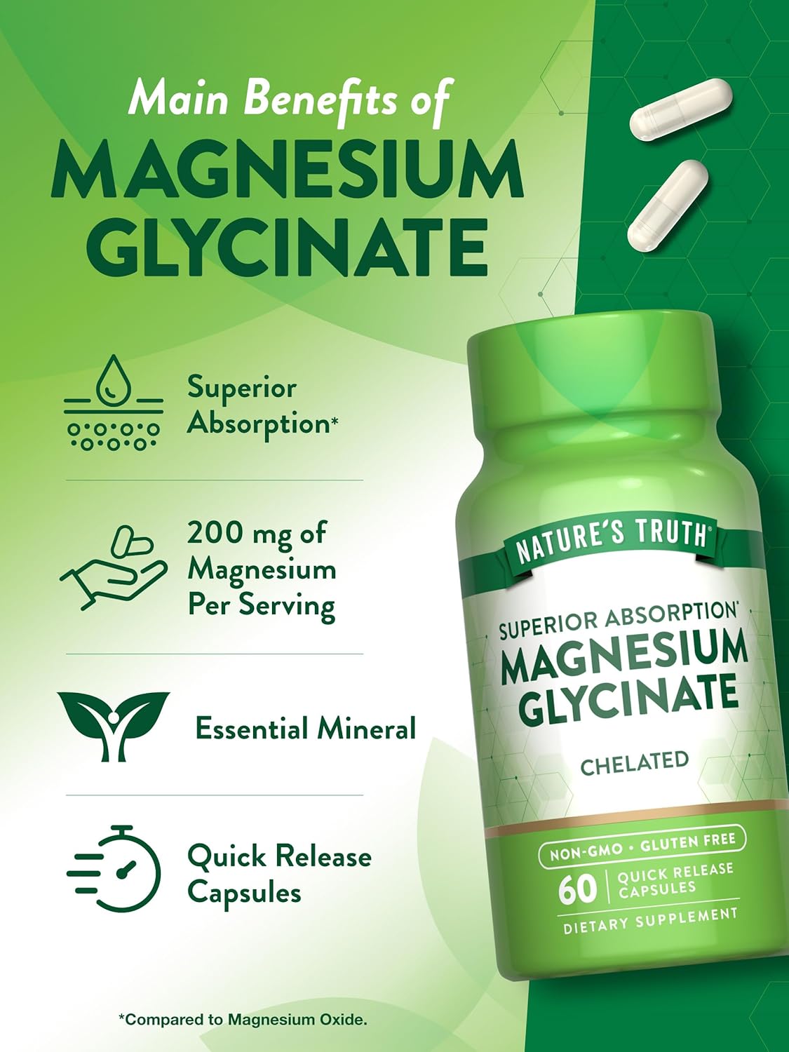 Nature's Truth Magnesium Glycinate - Image 5