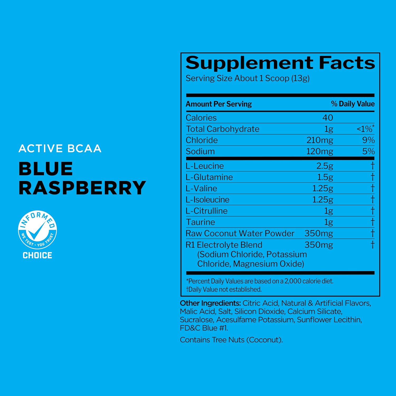 Rule 1 Active BCAA - Performance, Hydration, and Recovery Support with 5g BCAAs + Electrolytes, L-Glutamine, and Citrulline - Image 6