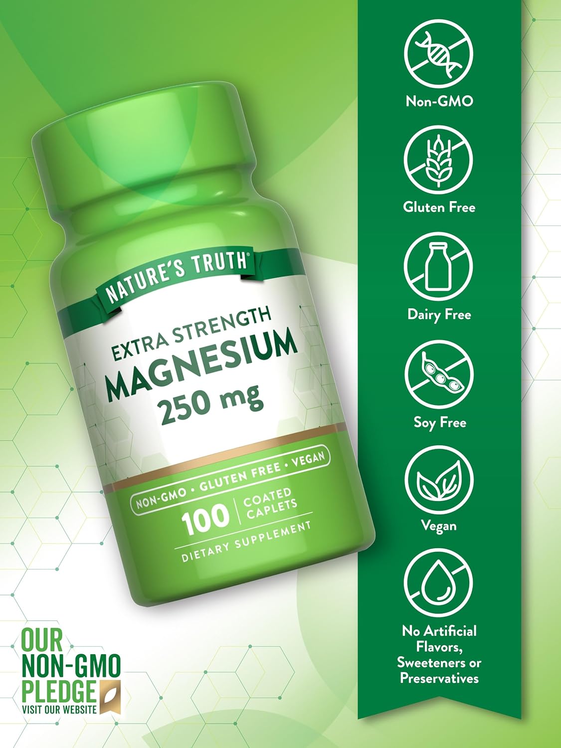 Nature's Truth Magnesium 250 mg - Image 3